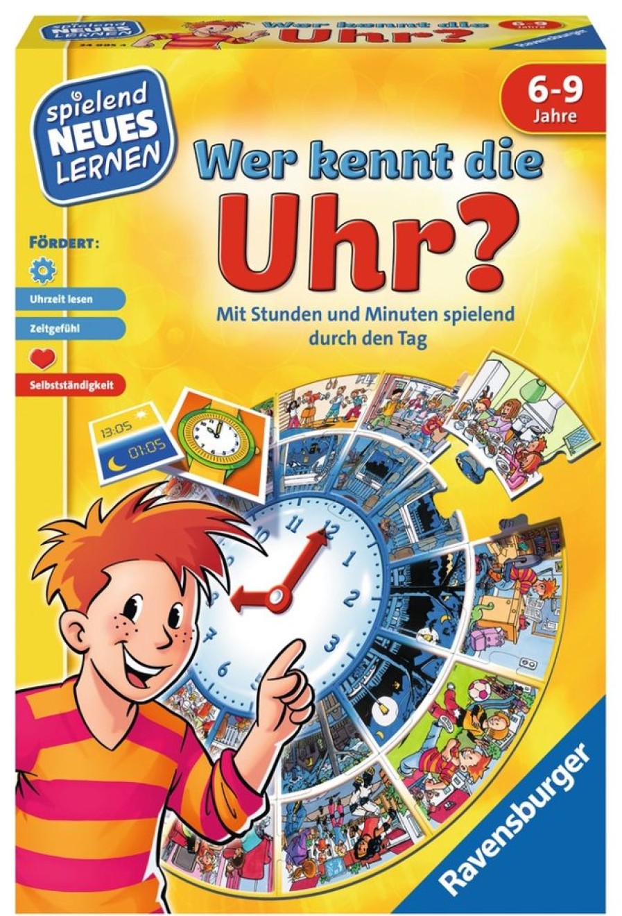 Spielzeug Ravensburger | Ravensburger Wer Kennt Die Uhr