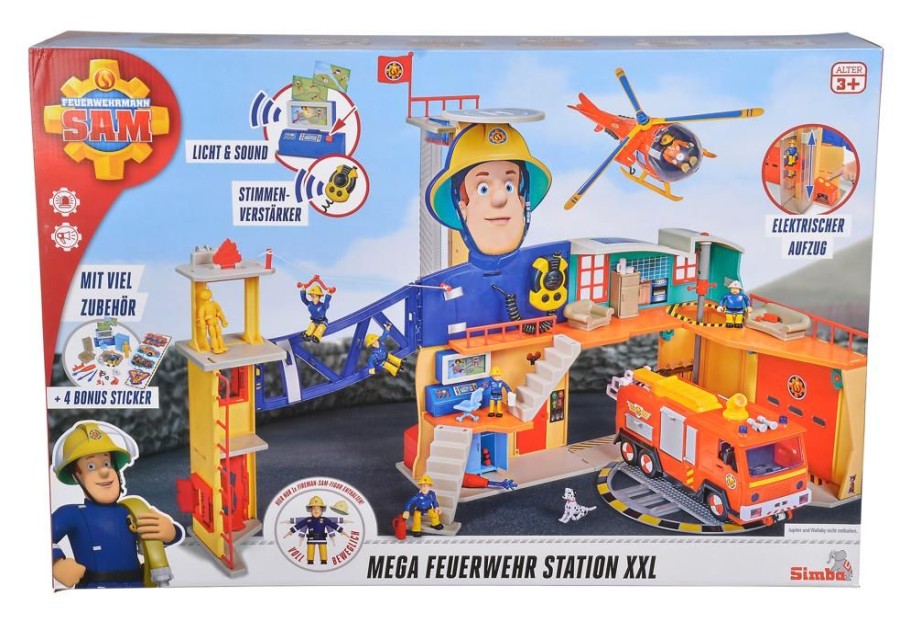 Spielzeug Simba Toys | Feuerwehrmann Sam Megafeuerwehrstation