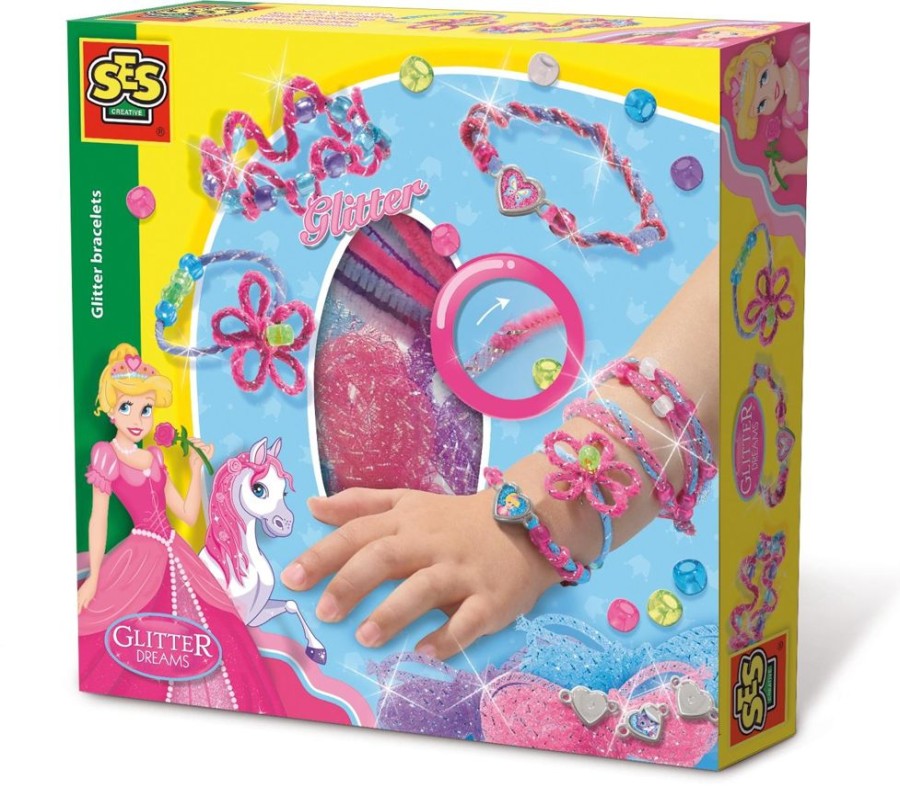 Spielzeug SES | Glitzerarmbander Glitter Dreams