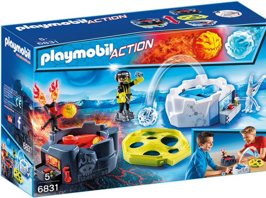 Spielzeug Playmobil | Playmobil 6831 Action Fire Plus Ice Action Game