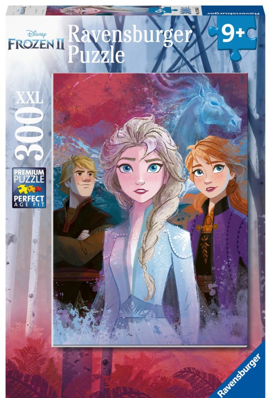 Spielzeug Ravensburger | Ravensburger Puzzle Elsa Anna Und Kristoff 300T