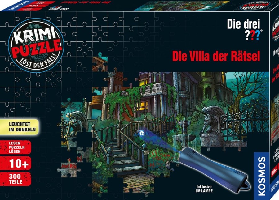 Spielzeug Kosmos | Kosmos Krimipuzzle Die Drei ??? Die Villa D Ratsel