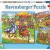 Spielzeug Ravensburger | Ravensburger Puzzle Ritterturnier Mittelalter3X49T