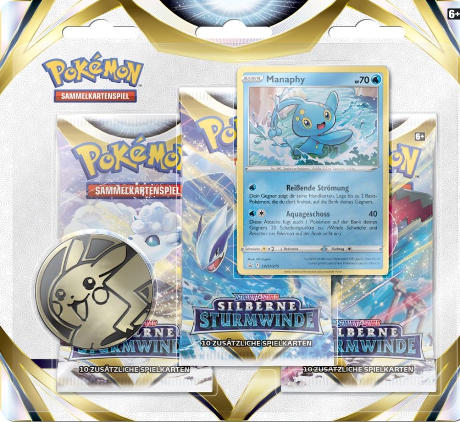 Spielzeug AMIGO | Pokemon Booster Schwert&Schild Silberne Sturmwinde