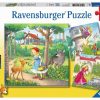 Spielzeug Ravensburger | Ravensburger Puzzle Rapunzel, Rotkappchen