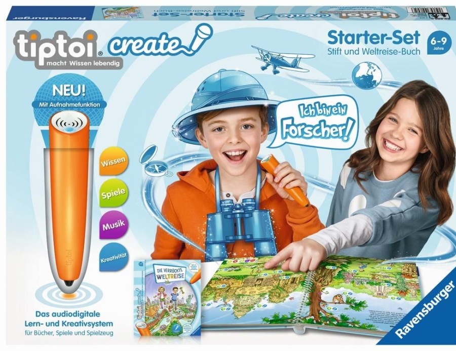 Spielzeug Ravensburger | Tiptoi Create Starter-Set Weltreise