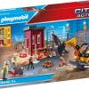 Spielzeug Playmobil | Playmobil 70443 Minibagger Mit Bauteil