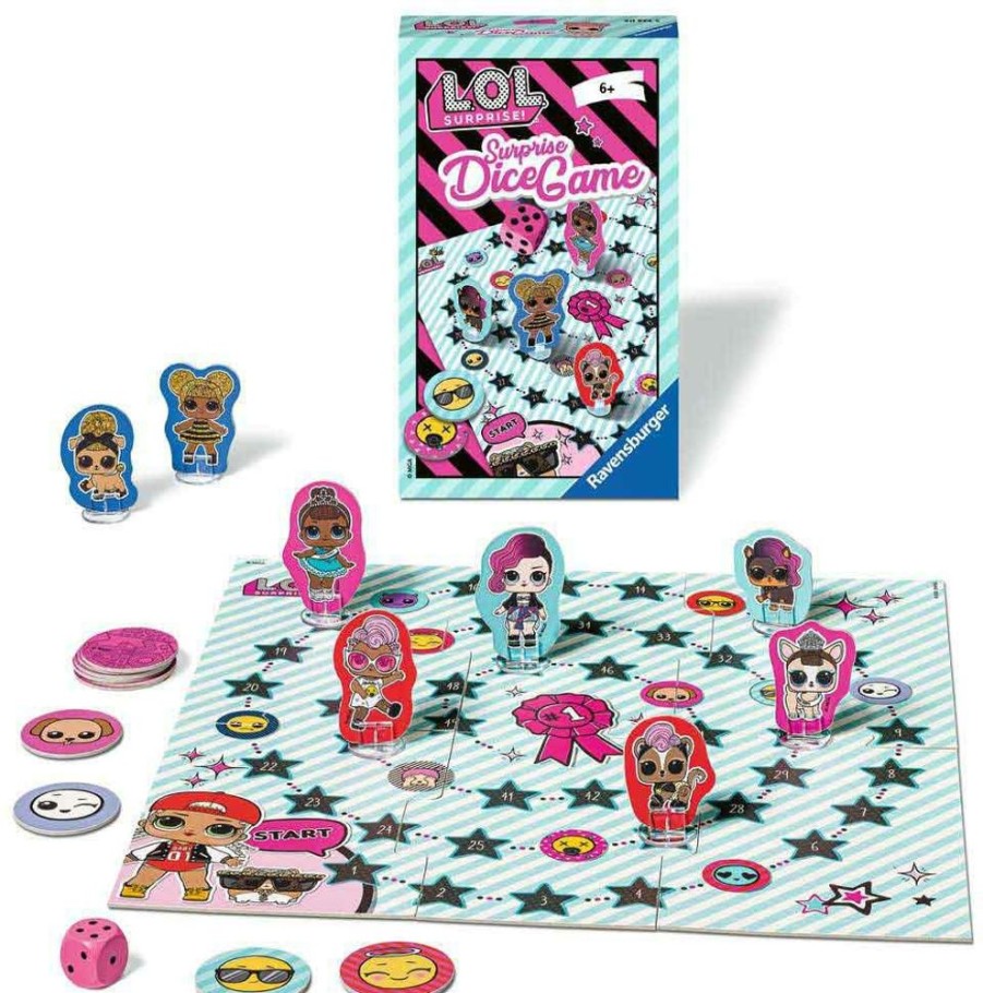 Spielzeug Ravensburger | Ravensburger L.O.L. Surprise Dice Game