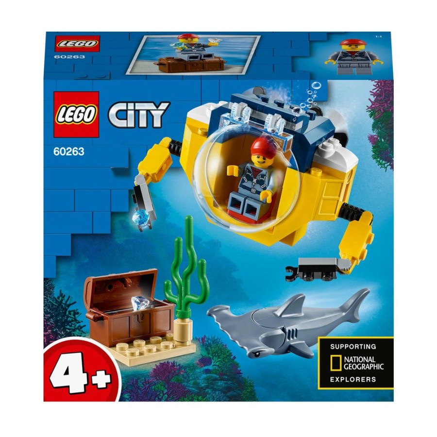 Spielzeug LEGO | Lego City 60263 Mini-U-Boot Fur Meeresforscher