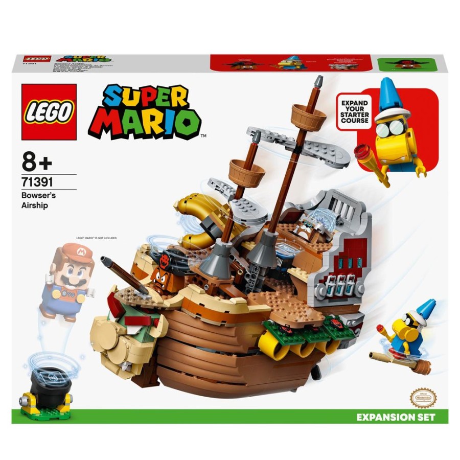 Spielzeug LEGO | Lego Supermario71391Bowsers Luftschiff Erweiterung