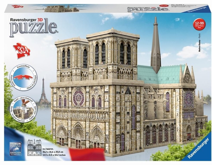 Spielzeug Ravensburger | Ravensburger 3D Puzzle Notre Dame