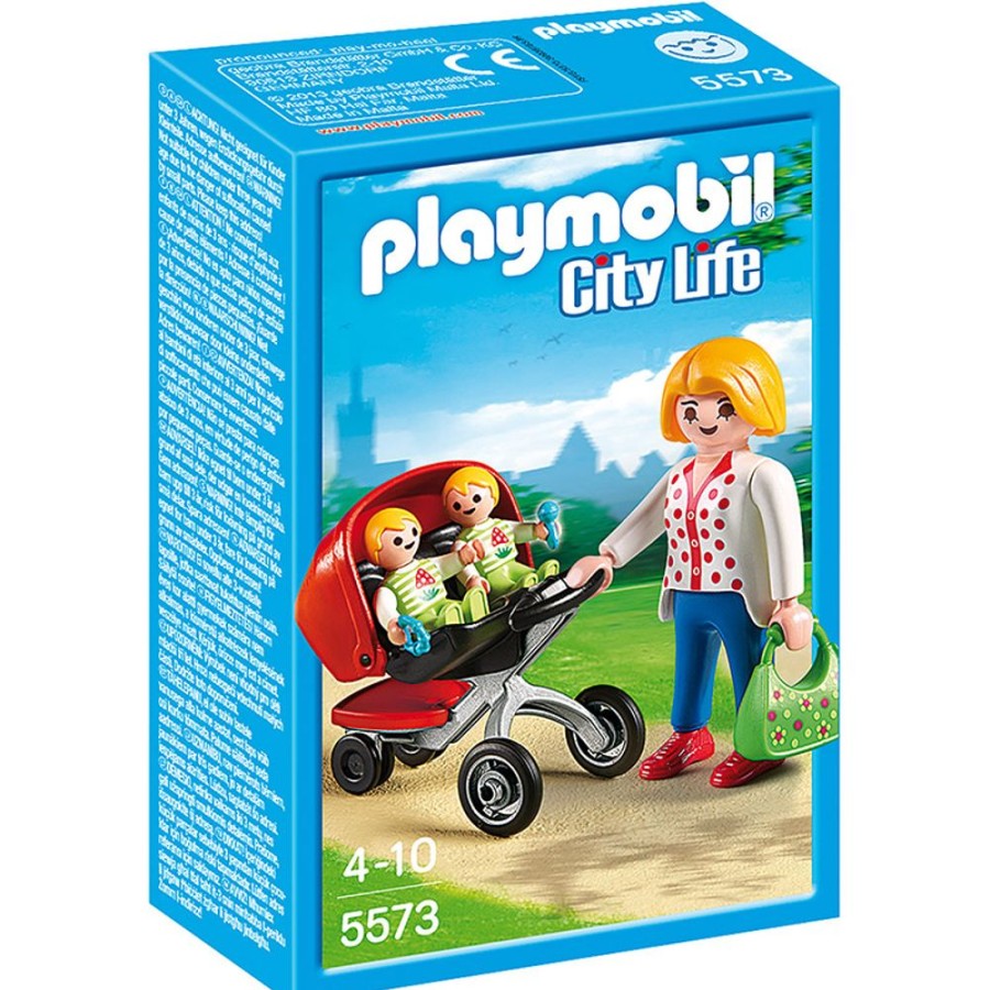 Spielzeug Playmobil | Playmobil 5573 Zwillingskinderwagen