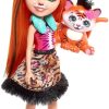 Spielzeug Mattel | Enchantimals Tigermadchen Tanzie Tiger & Tuft