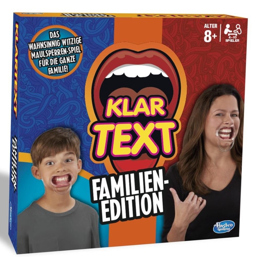 Spielzeug Hasbro | Hasbro Klartext Familien-Edition