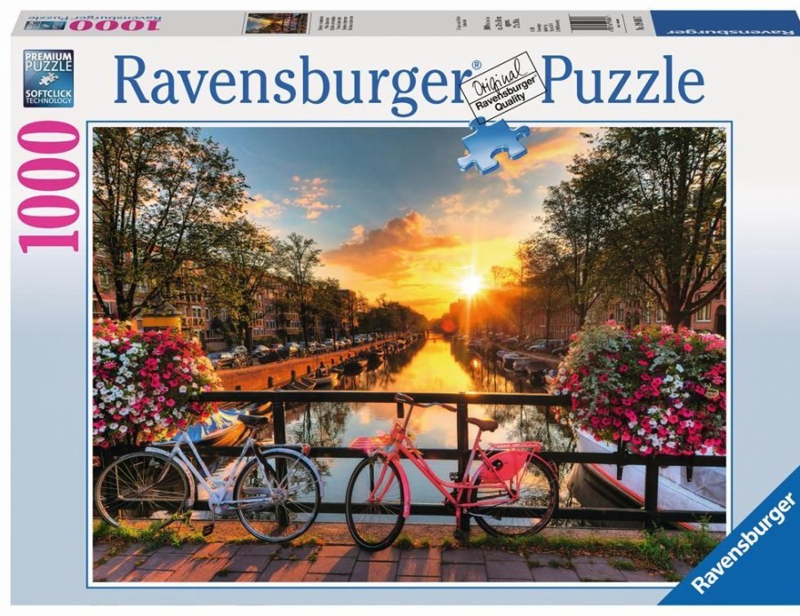 Spielzeug Ravensburger | Ravensburger Puzzle Fahrrader In Amsterdam