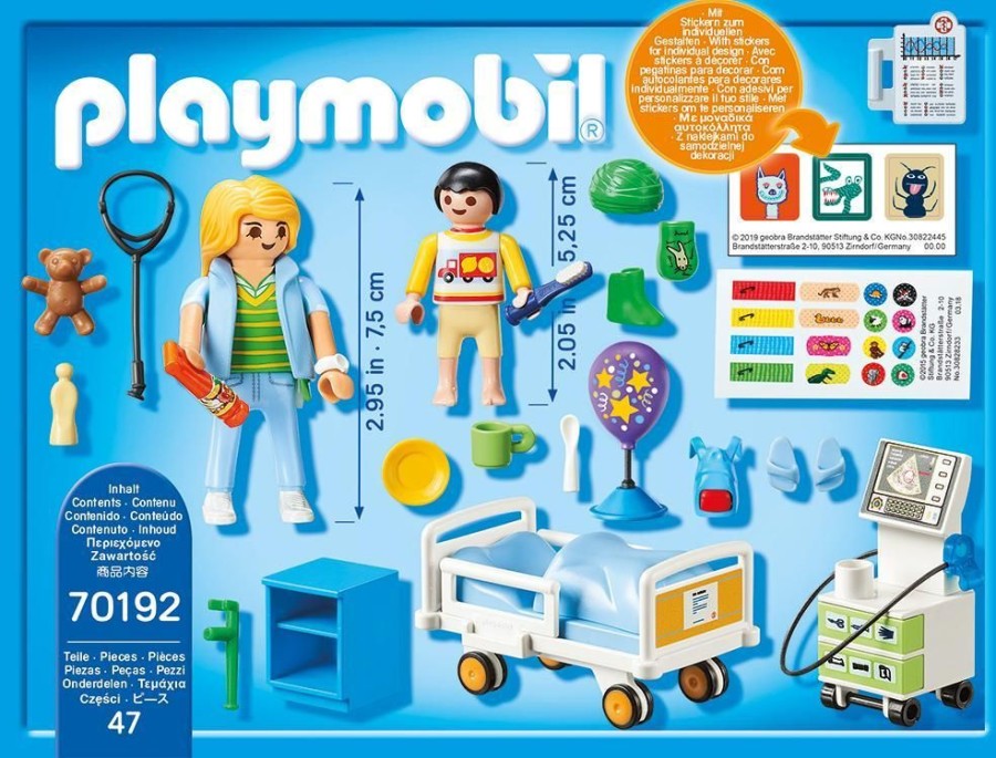 Spielzeug Playmobil | Playmobil 70192 Kinderkrankenzimmer