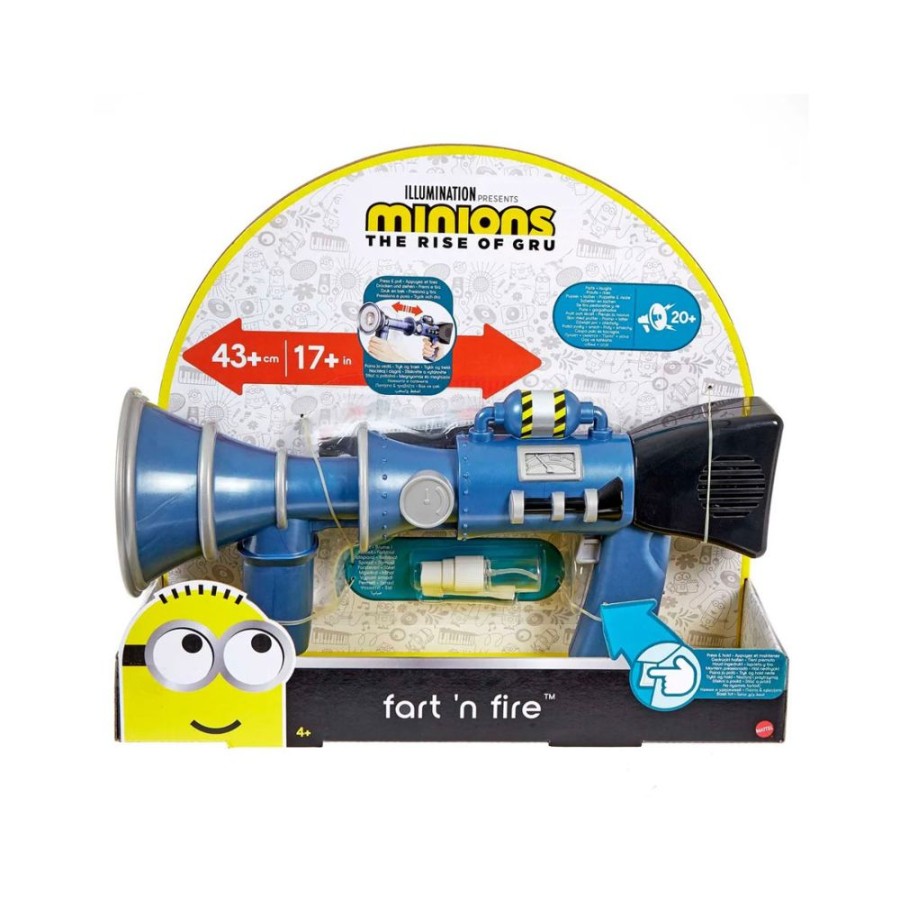 Spielzeug Mattel | Minions Tiny Toot Pupskanone