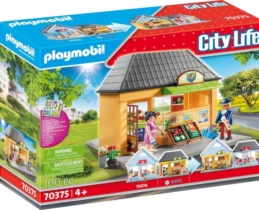 Spielzeug Playmobil | Playmobil 70375 Mein Supermarkt