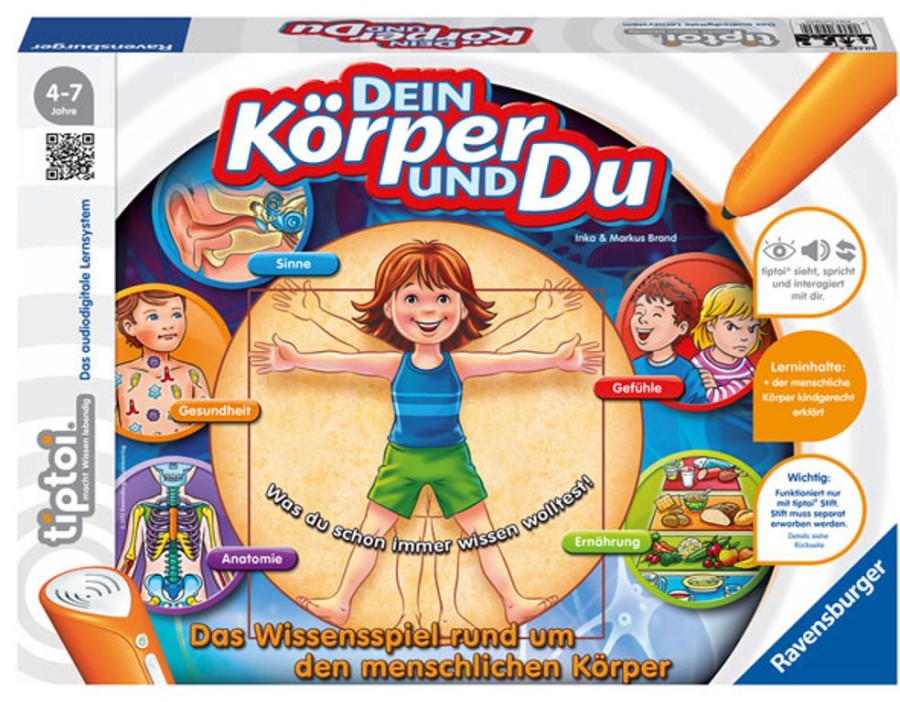 Spielzeug Ravensburger | Tiptoi Dein Korper Und Du