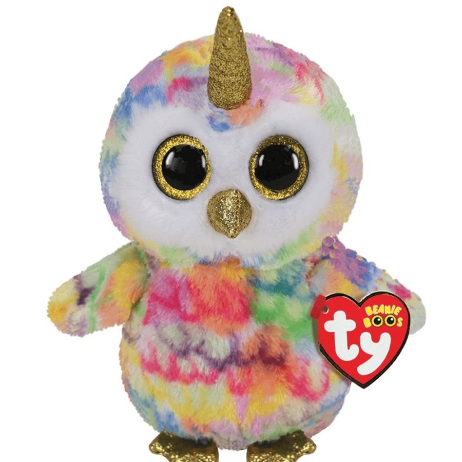 Spielzeug TY | Ty Beanie Boos Eule Mit Horn Enchanted 15Cm