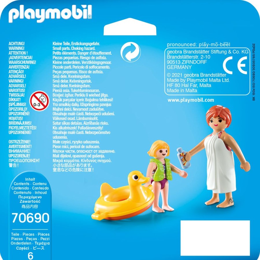 Spielzeug Playmobil | Playmobil 70690 Duopack Aqua Park Badegaste