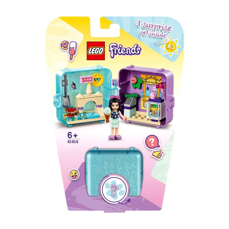 Spielzeug LEGO | Lego Friends 41414 Emmas Sommer Wurfel - Eis Cafe