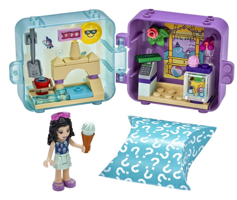 Spielzeug LEGO | Lego Friends 41414 Emmas Sommer Wurfel - Eis Cafe