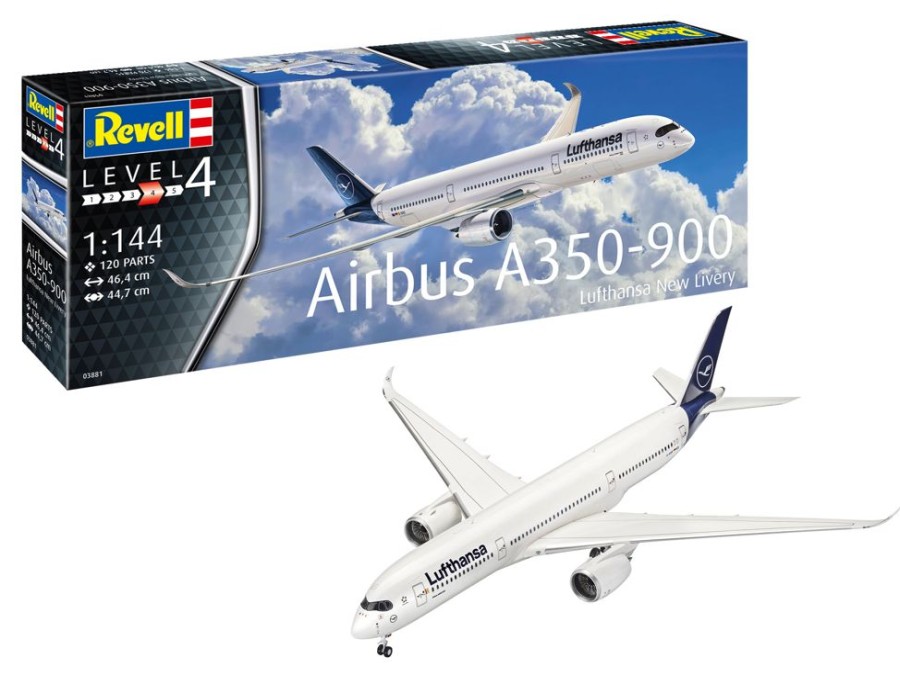 Spielzeug Revell | Revell Airbus A350-900 Lufthansa New Livery 1:144