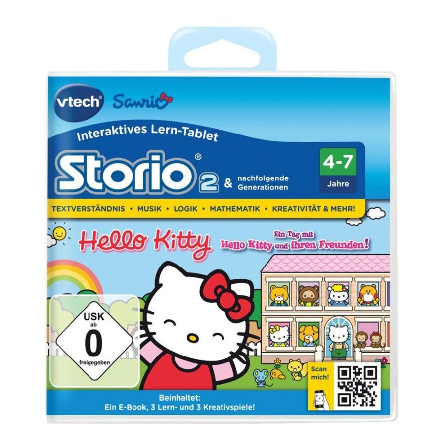 Spielzeug Vtech | Vtech Storio Lernspiel Hello Kitty