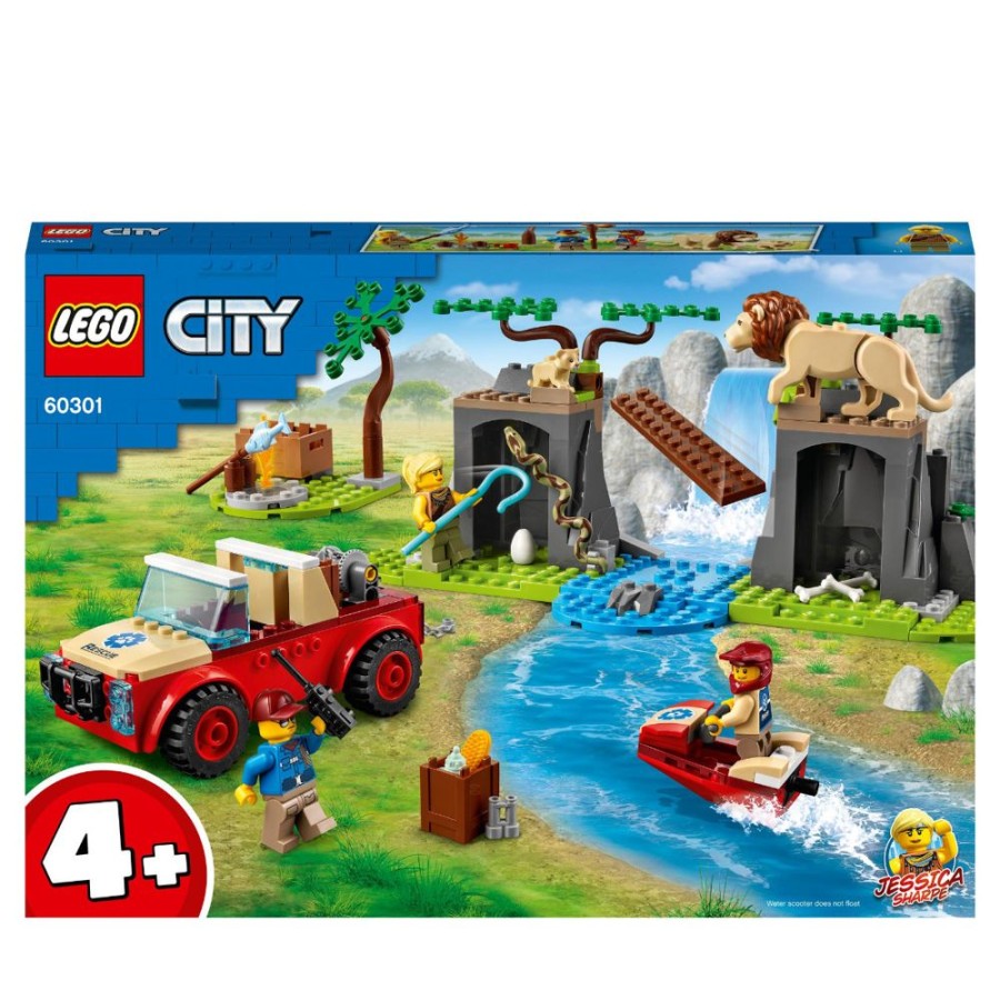 Spielzeug LEGO | Lego City 60301 Tierrettungs-Gelandewagen