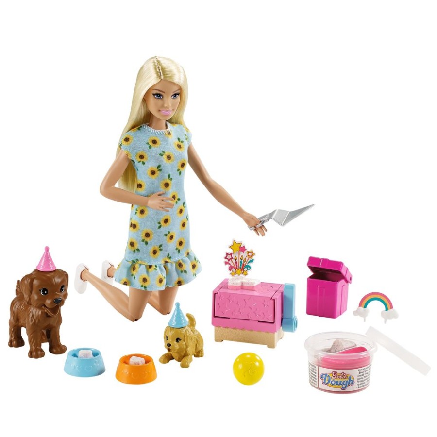 Spielzeug Barbie | Barbie Hunde-Party-Spielset