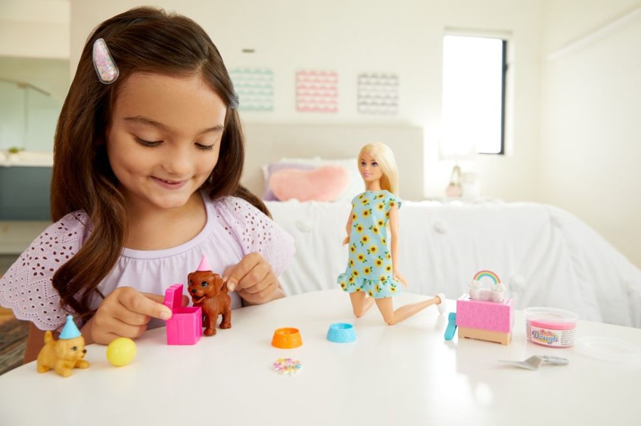 Spielzeug Barbie | Barbie Hunde-Party-Spielset