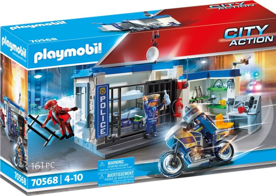 Spielzeug Playmobil | Playmobil 70568 Polizei: Flucht Aus Dem Gefangnis