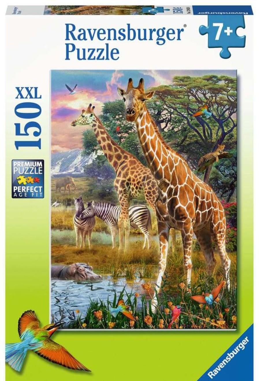 Spielzeug Ravensburger | Ravensburger Puzzle Bunte Savanne 150T