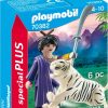 Spielzeug Playmobil | Playmobil 70382 Asiakampferin Mit Tiger