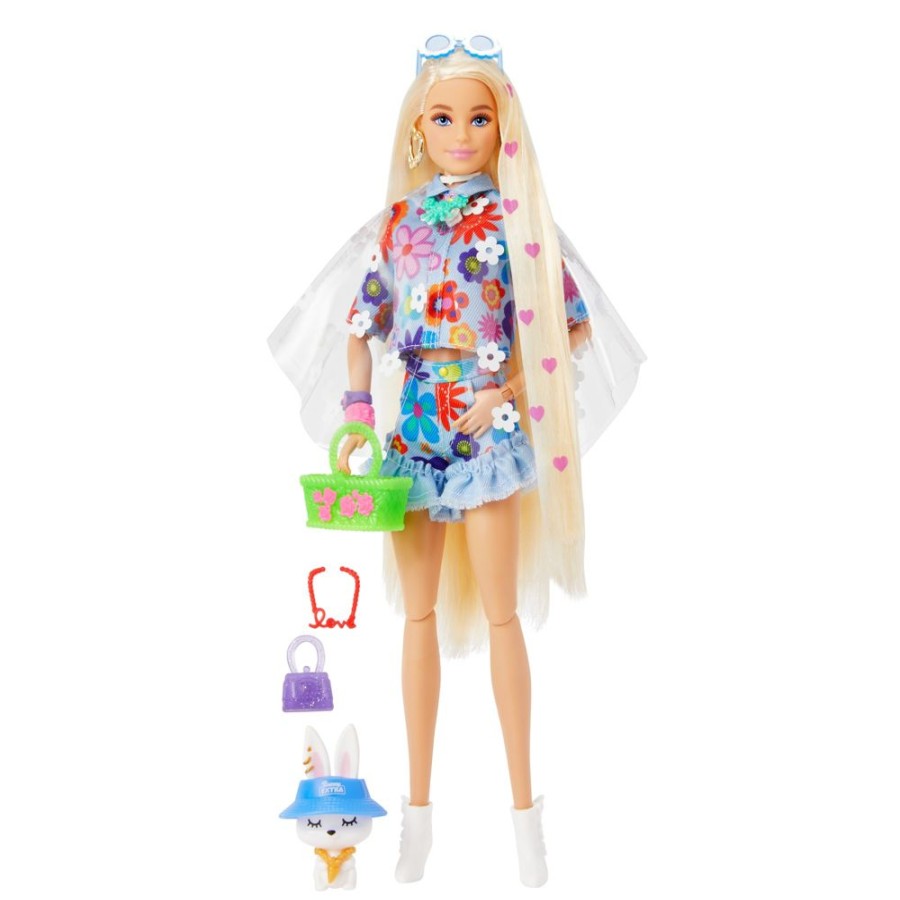 Spielzeug Barbie | Barbie Extra Puppe Flower Power