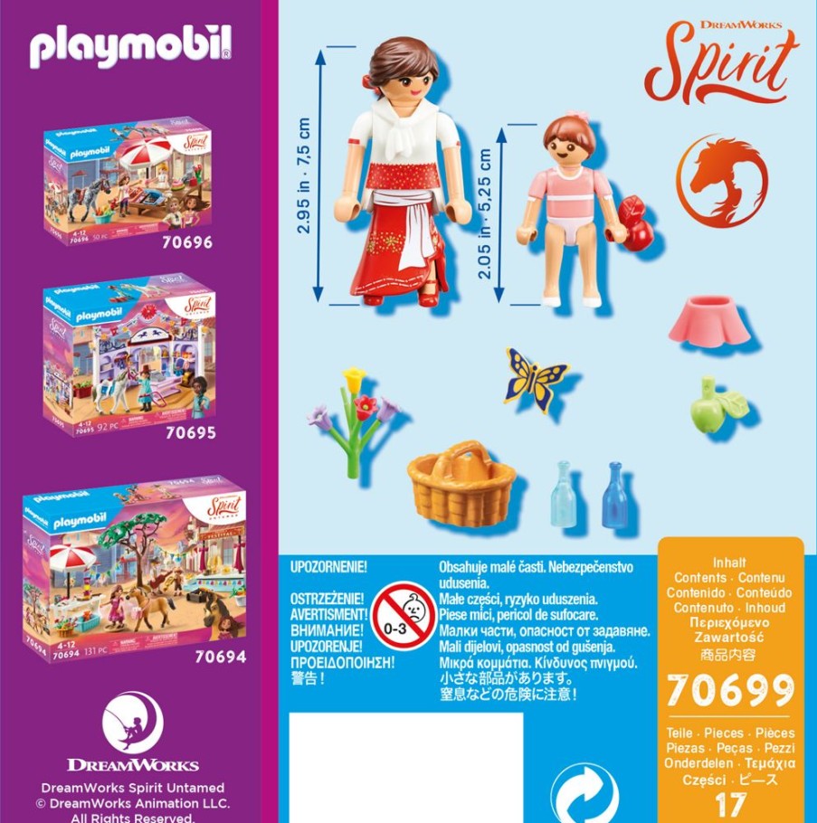 Spielzeug Playmobil | Playmobil 70699 Klein Lucky & Mama Milagro