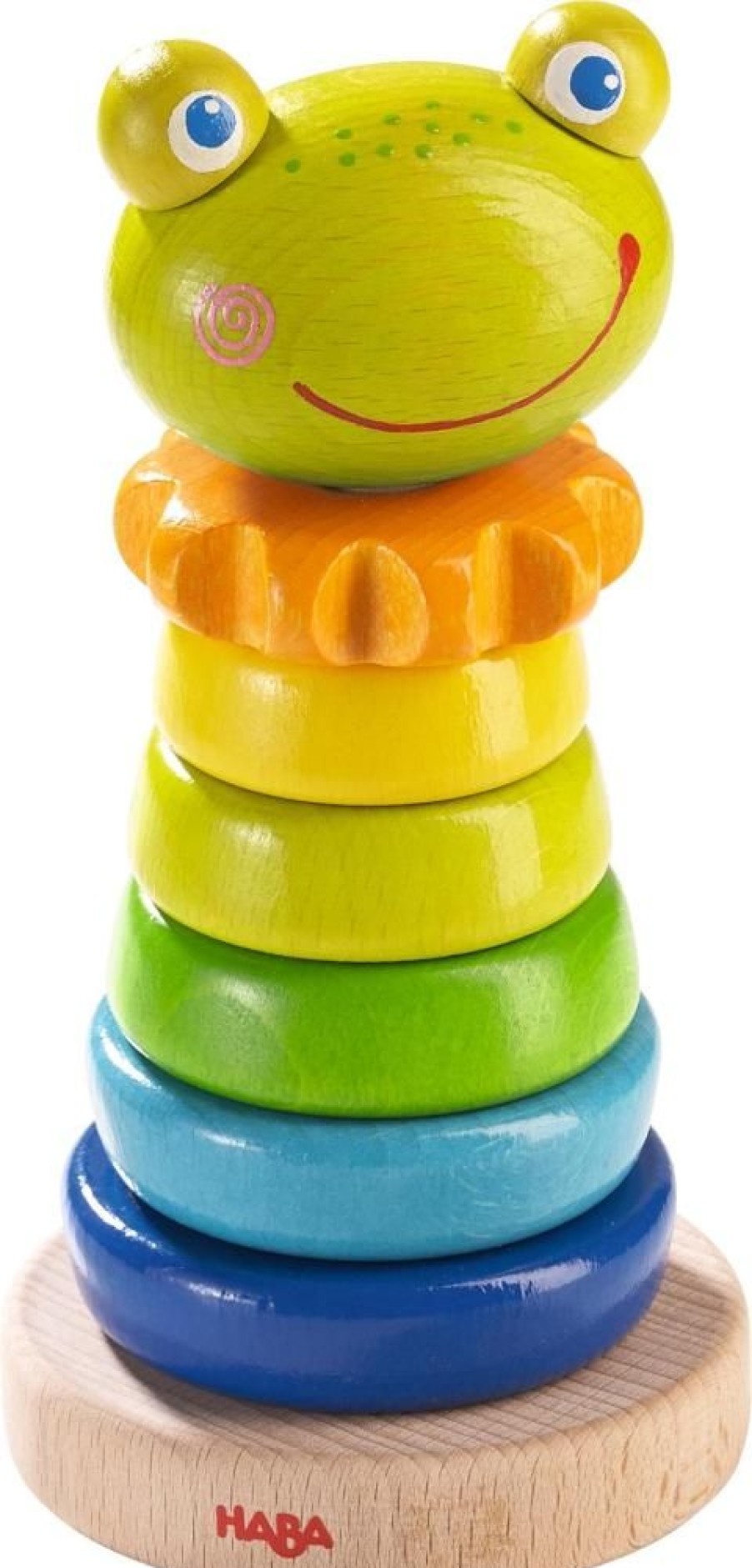 Spielzeug HABA | Haba 302915 Steckspiel Frosch