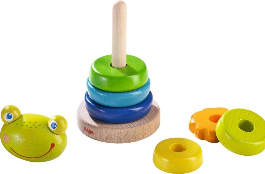 Spielzeug HABA | Haba 302915 Steckspiel Frosch