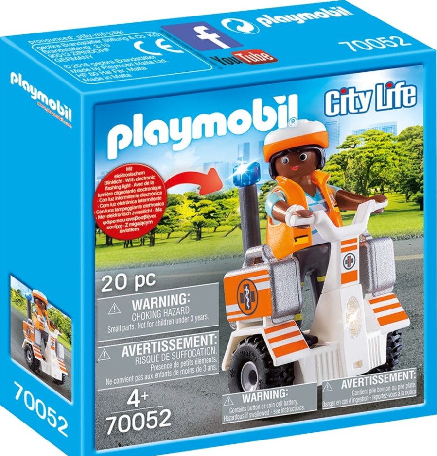 Spielzeug Playmobil | Playmobil 70052 Rettungsbalanceroller