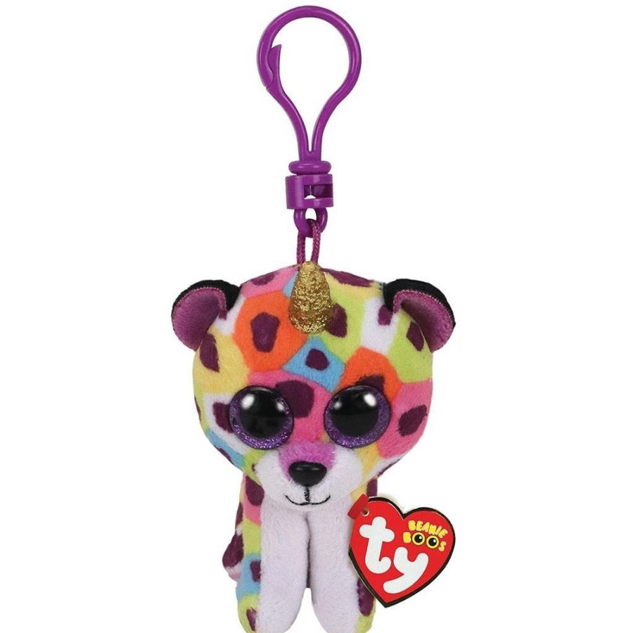 Spielzeug TY | Ty Beanie Boos Clip Leopard Mit Horn Giselle 8,5Cm