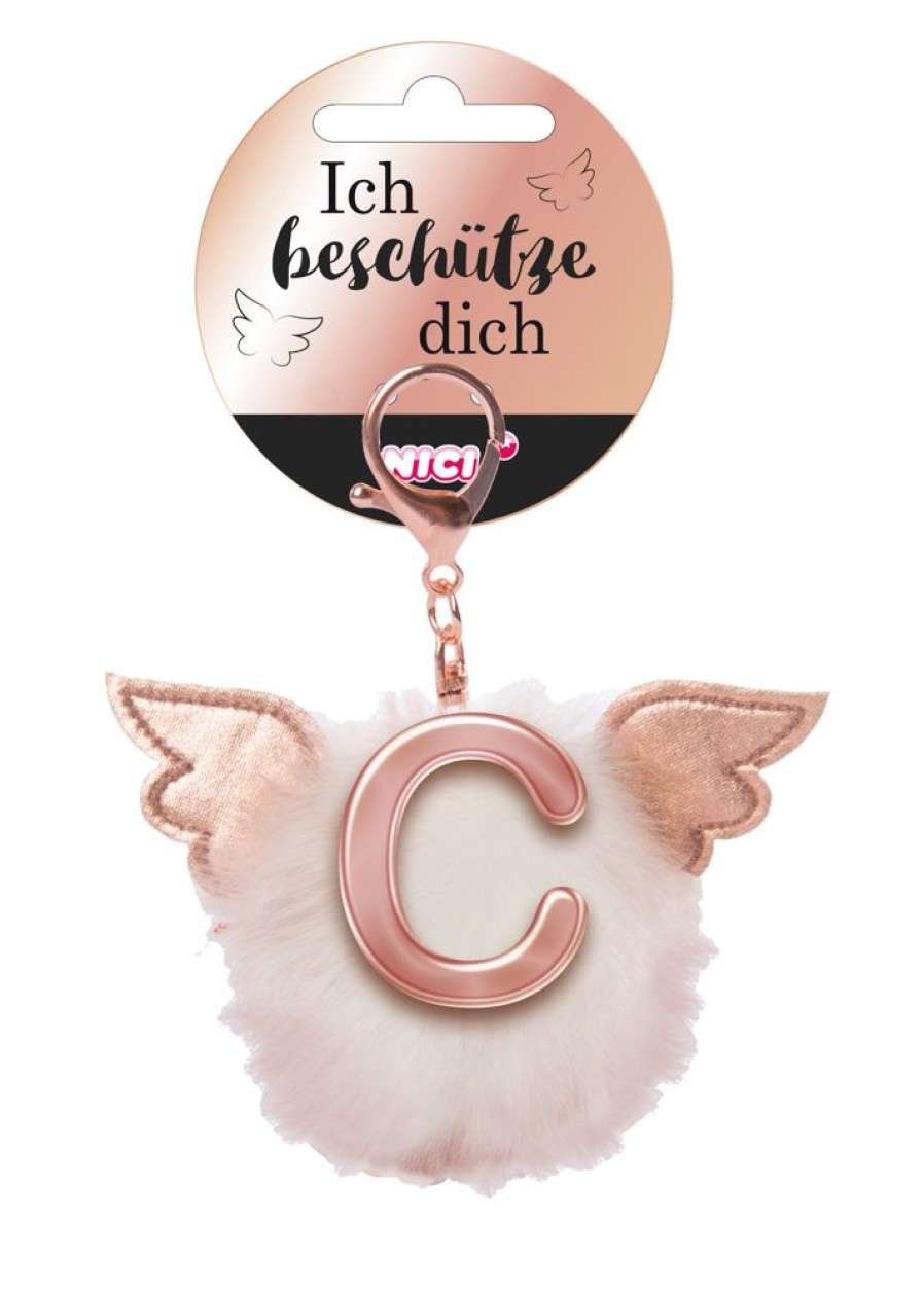 Spielzeug NICI | Nici Taschenanhanger Schutzbommel Buchstabe C