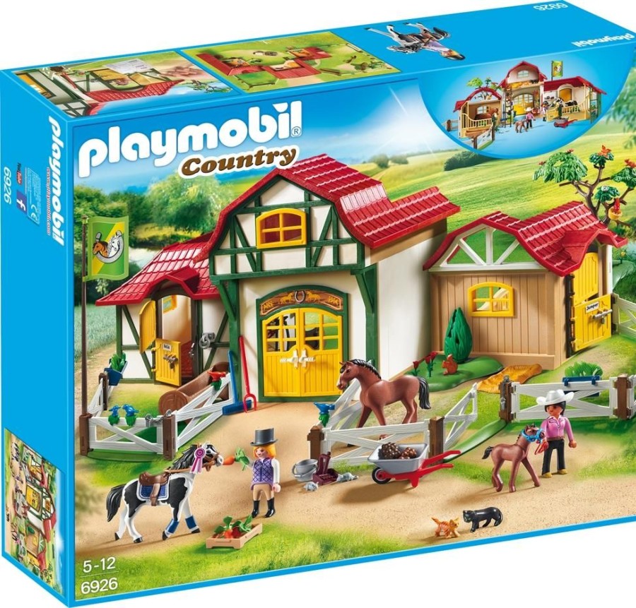 Spielzeug Playmobil | Playmobil 6926 Groser Reiterhof