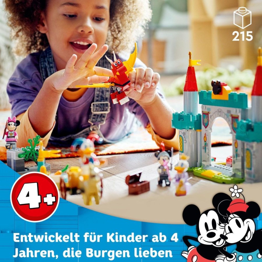 Spielzeug LEGO | Lego Disney 10780 Mickys Burgabenteuer