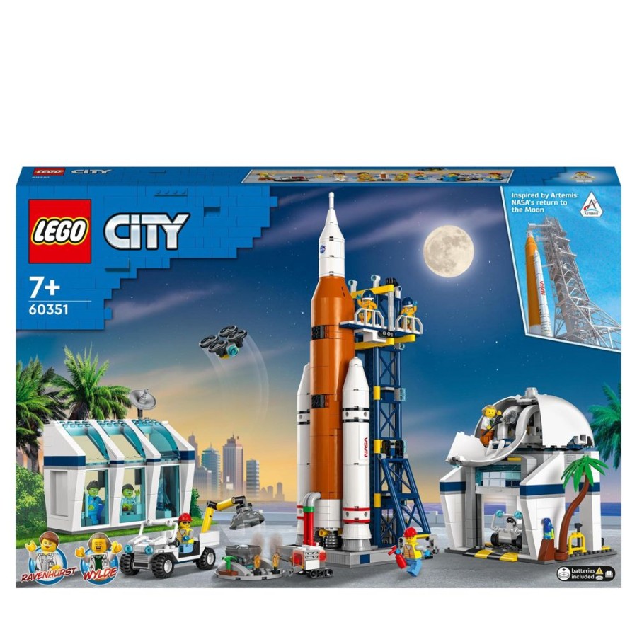 Spielzeug LEGO | Lego City 60351 Raumfahrtzentrum