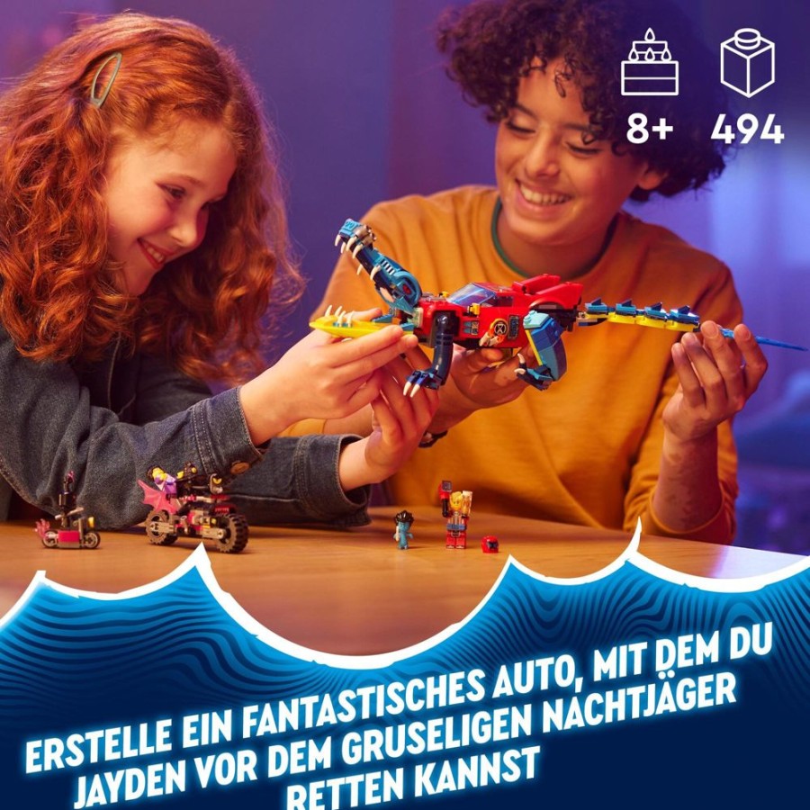 Spielzeug LEGO | Lego Dreamzzz 71458 Krokodilauto