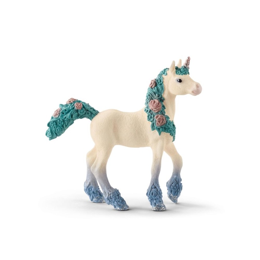 Spielzeug Schleich | Schleich 70591 Bluteneinhorn Fohlen