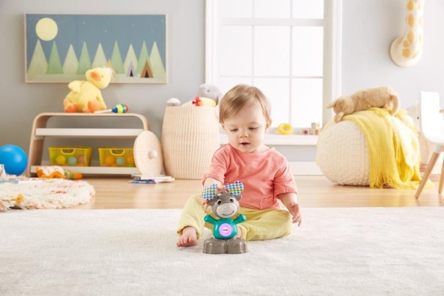 Spielzeug Fisher-Price | Fisher-Price Blinkilinkis Elch