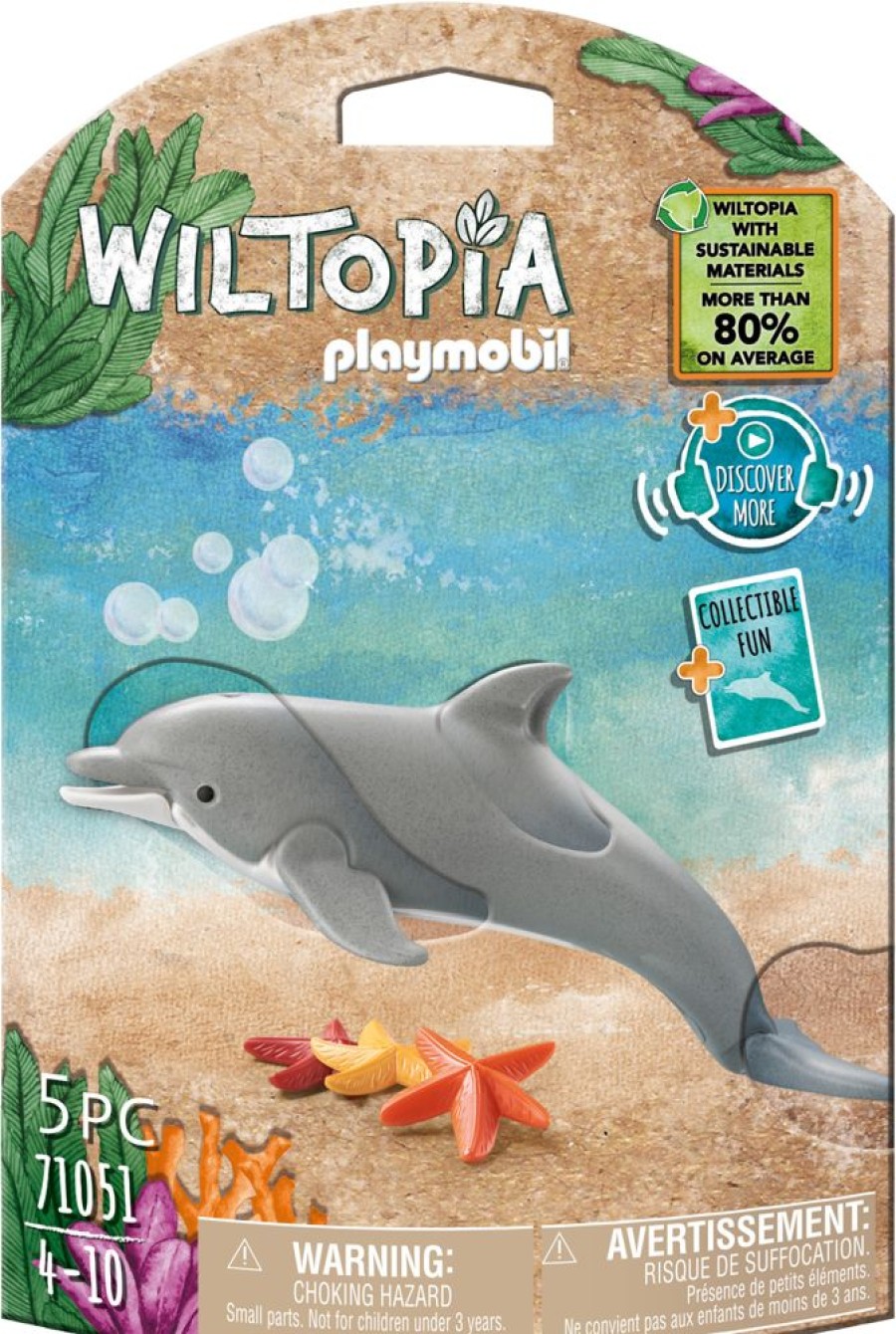 Spielzeug Playmobil | Playmobil Wiltopia 71051 Delfin