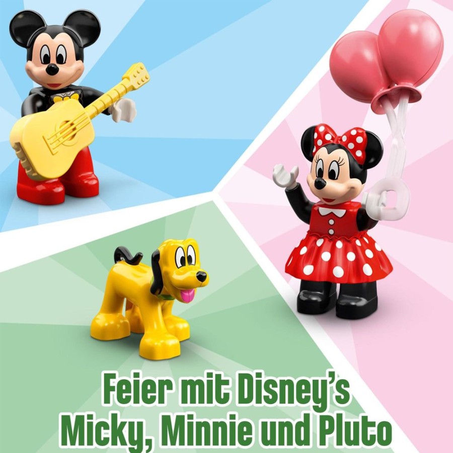 Spielzeug LEGO | Lego Duplo Disney 10941 Mickys Geburtstagszug